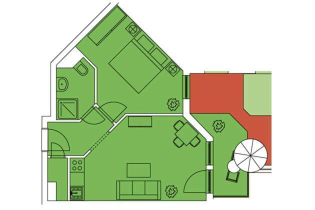 Haus Meeresblick - Ferienwohnung Strandnah A 1.07 巴贝 外观 照片