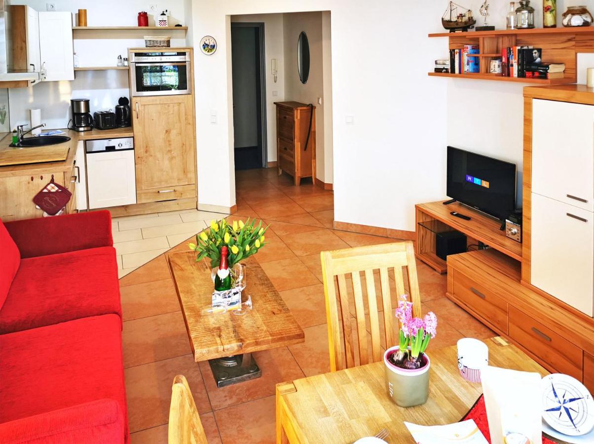 Haus Meeresblick - Ferienwohnung Strandnah A 1.07 巴贝 外观 照片